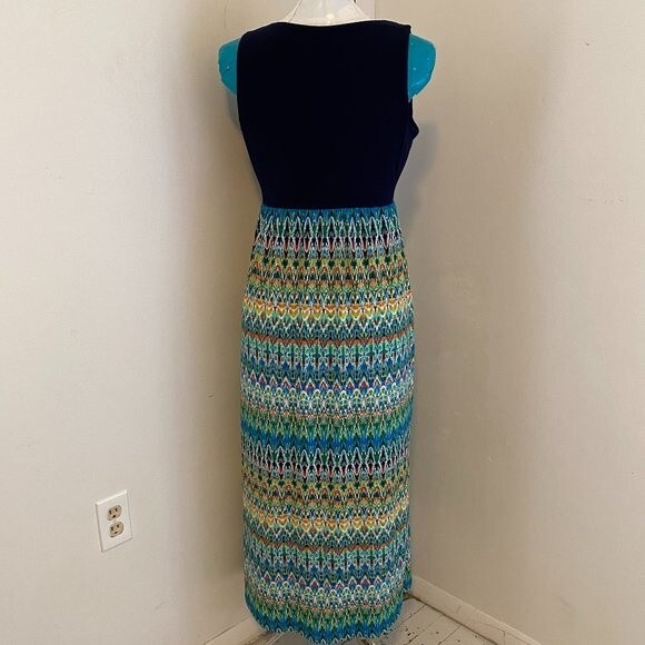 Ruby Rd Boho Beaded Lined Tank Style Top Pullover Maxi Womens Dress Size PS - Picture 5 of 6